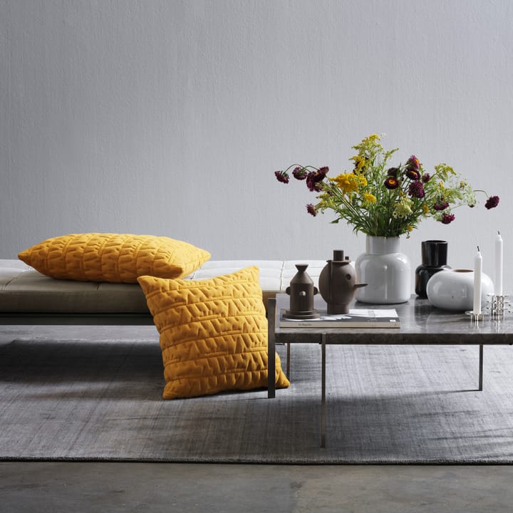 Tassel cushion 56x36 cm - Ochre yellow - Fritz Hansen