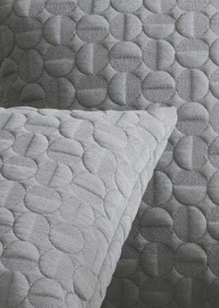 Vertigo cushion 60x40 cm, Light grey Fritz Hansen