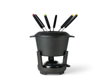 Funktion Function Fondue set 10 pieces Cast iron