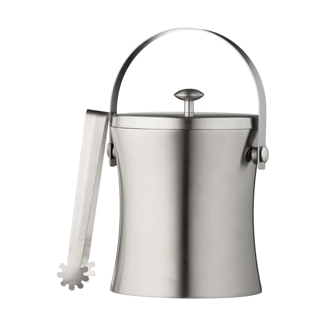 Funktion Function ice bucket with tongs Stainless steel