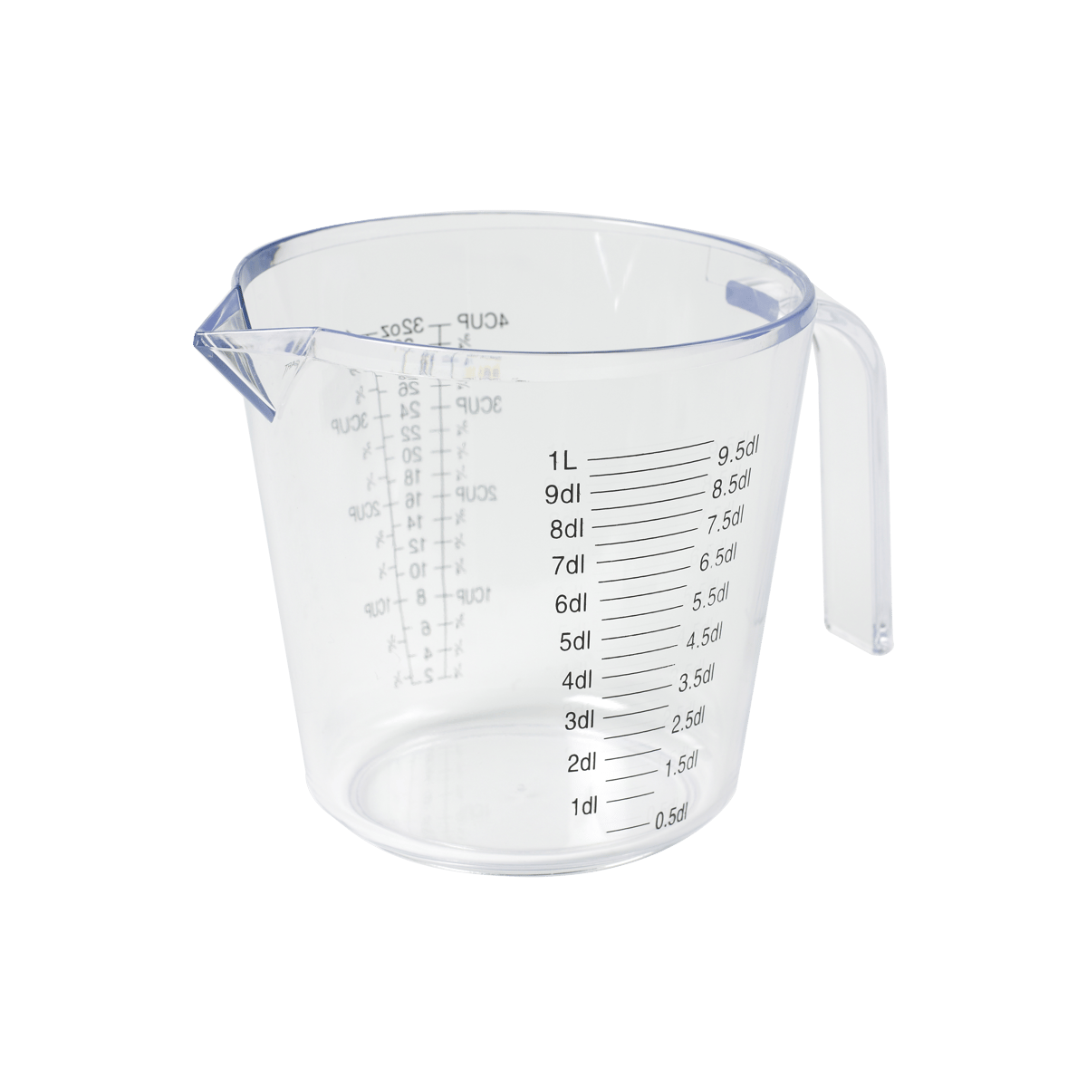Funktion Function measuring jug 1 L Transparent