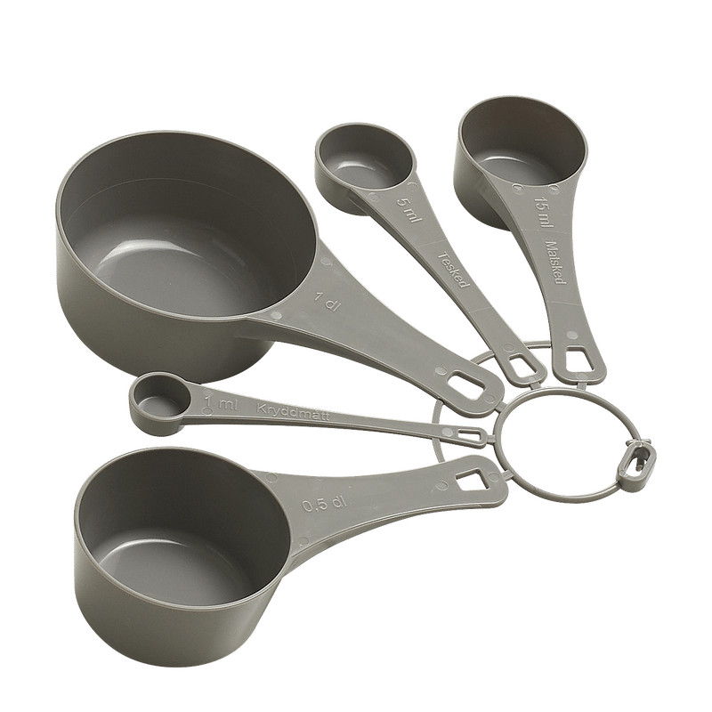 Funktion Function measuring spoon set 5 pieces Gray