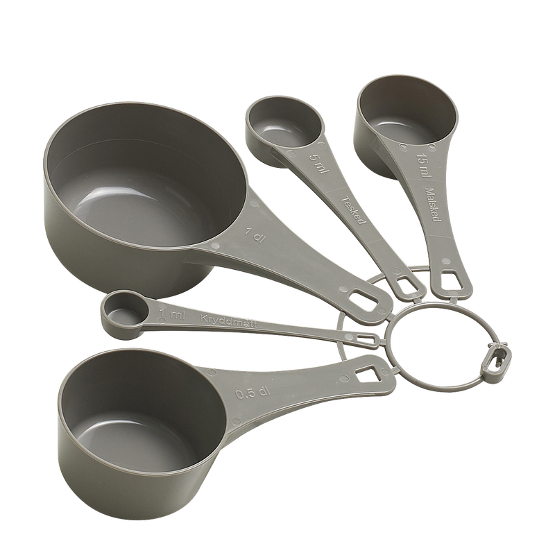 Funktion Function measuring spoon set 5 pieces Gray