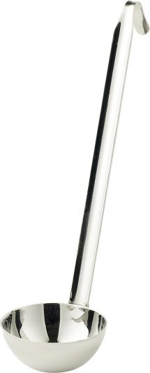 Funktion Function mushroom ladle steel 85 ml | Scandinavian Design | Serving utensils | Silver-coloured