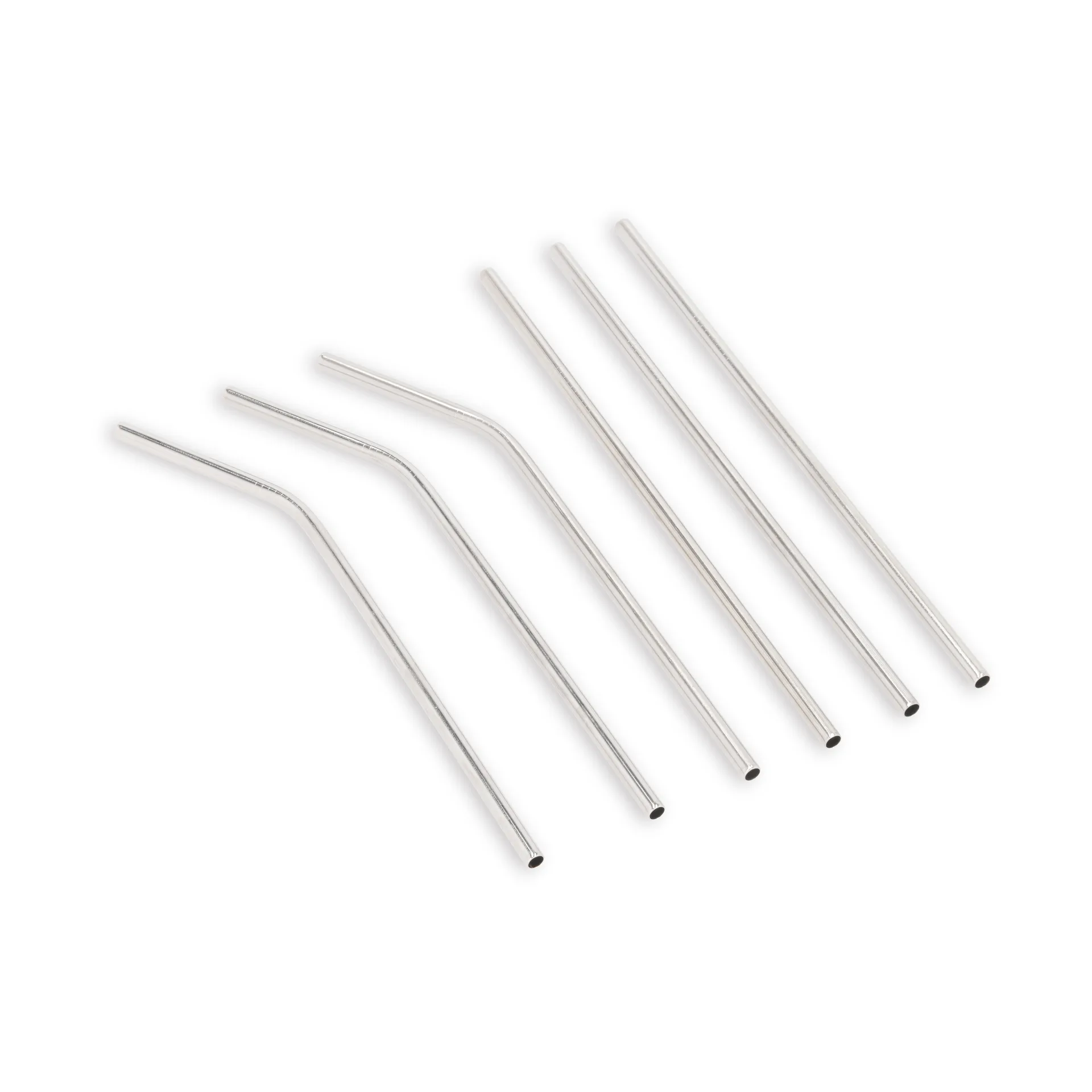 Function straws 6 pieces, Stainless steel Funktion