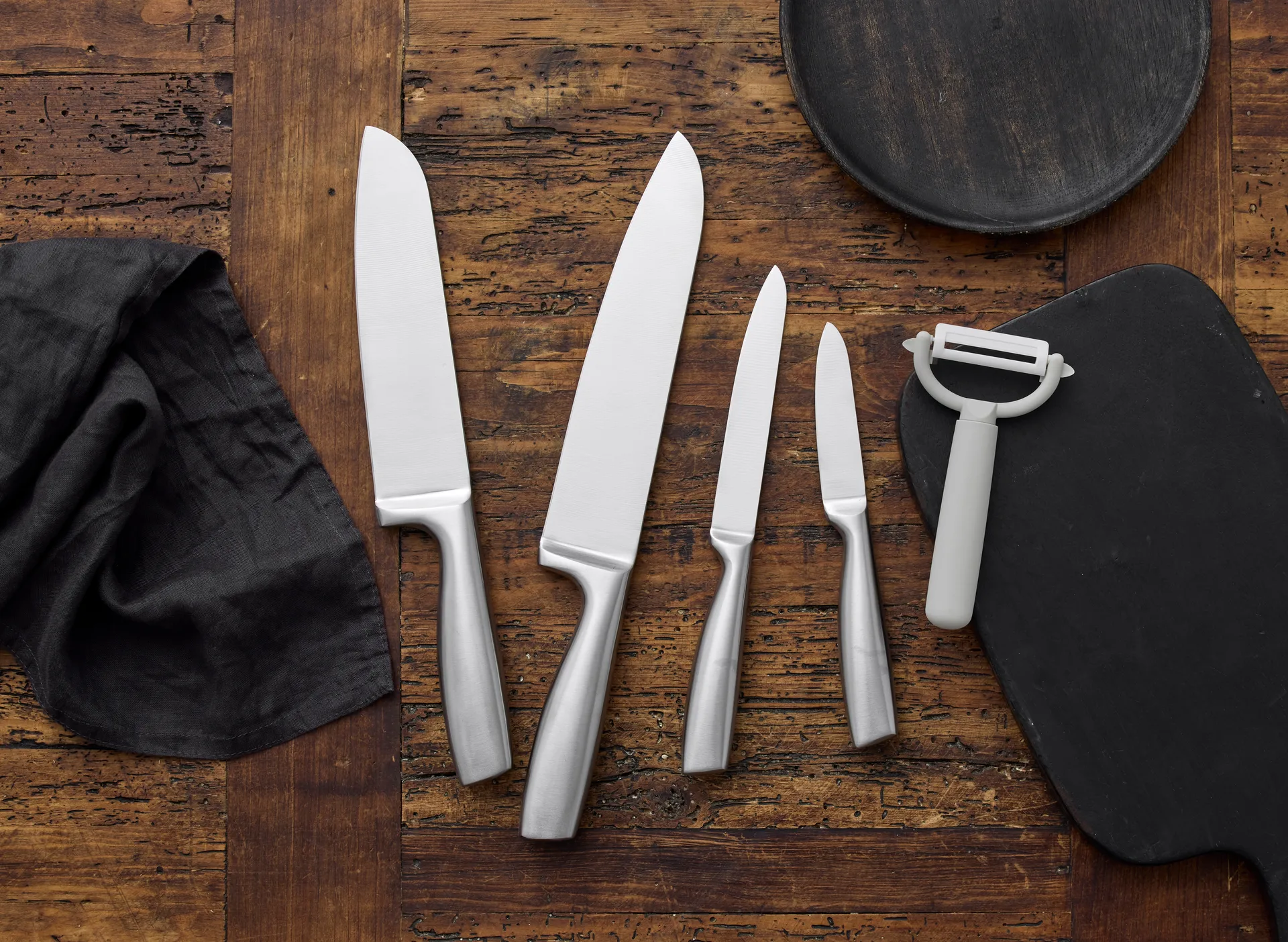 Funktion knife set 5 pieces, Steel Funktion
