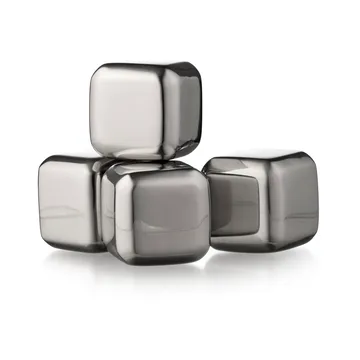 Funktion whiskey stones 4-pack - Stainless steel - Funktion