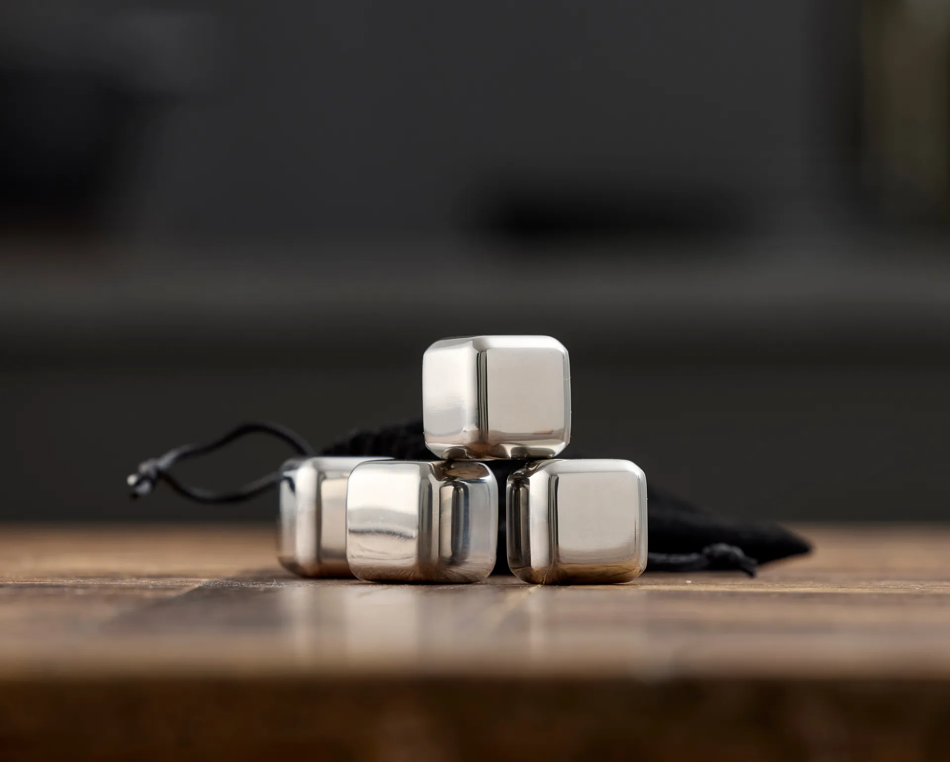 Funktion whiskey stones 4-pack, Stainless steel Funktion