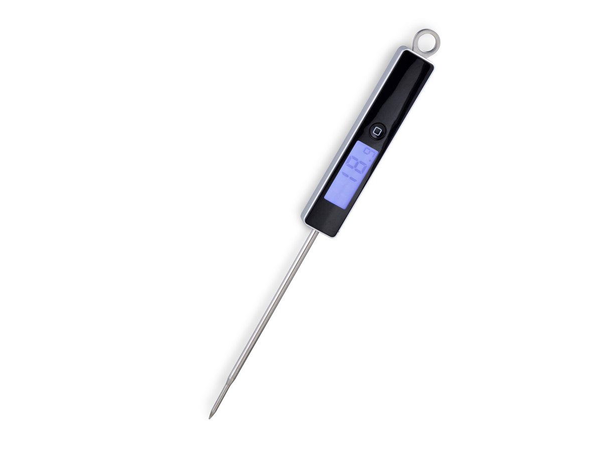 Funktion Kitchen thermometer digital Stainless steel