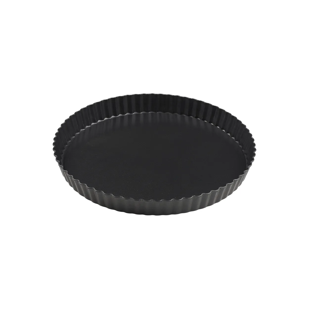 Funktion Pie dish with loose bottom o26 cm Black | Scandinavian Design | Round flat oven & flan dishes | Black