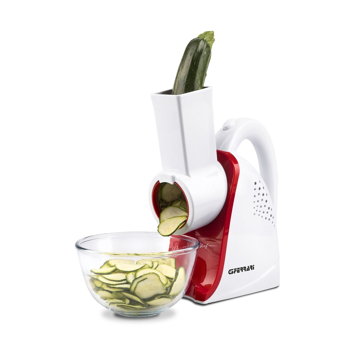 G3 Ferrari Parmino Chef Grater 31.7 cm White-red | Scandinavian Design | Other kitchen utensils | White
