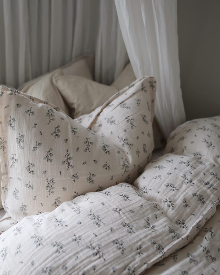 Bluebell Muslin bed set, 140x200 cm/50x75 cm Garbo&Friends