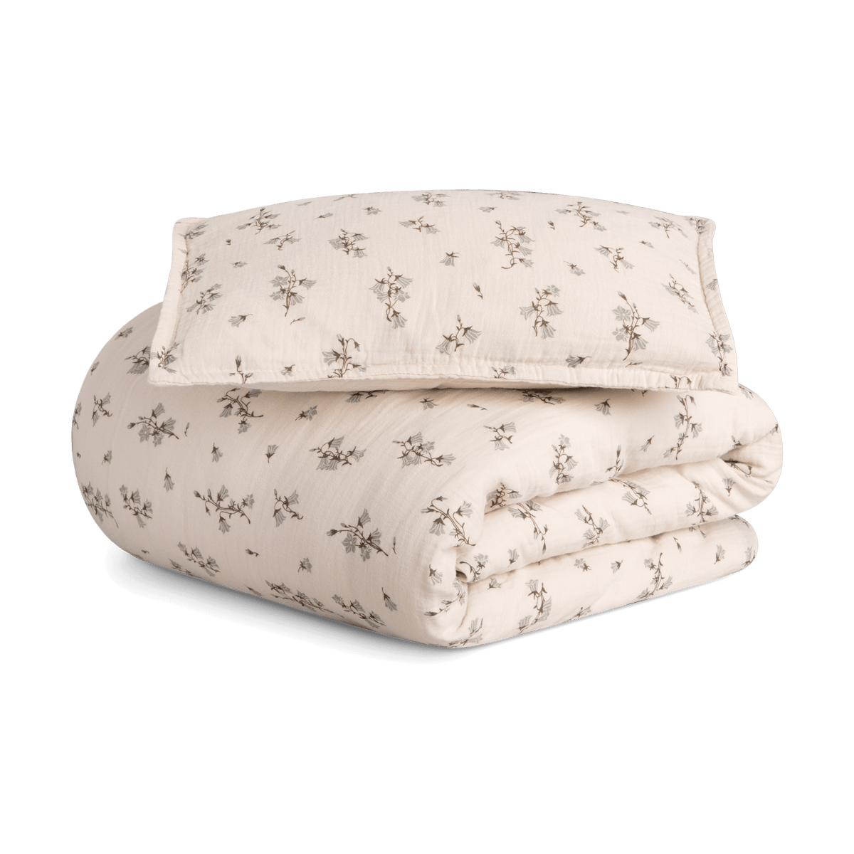 Garbo&Friends Bluebell Muslin bed set baby 70x100 cm/40x45 cm
