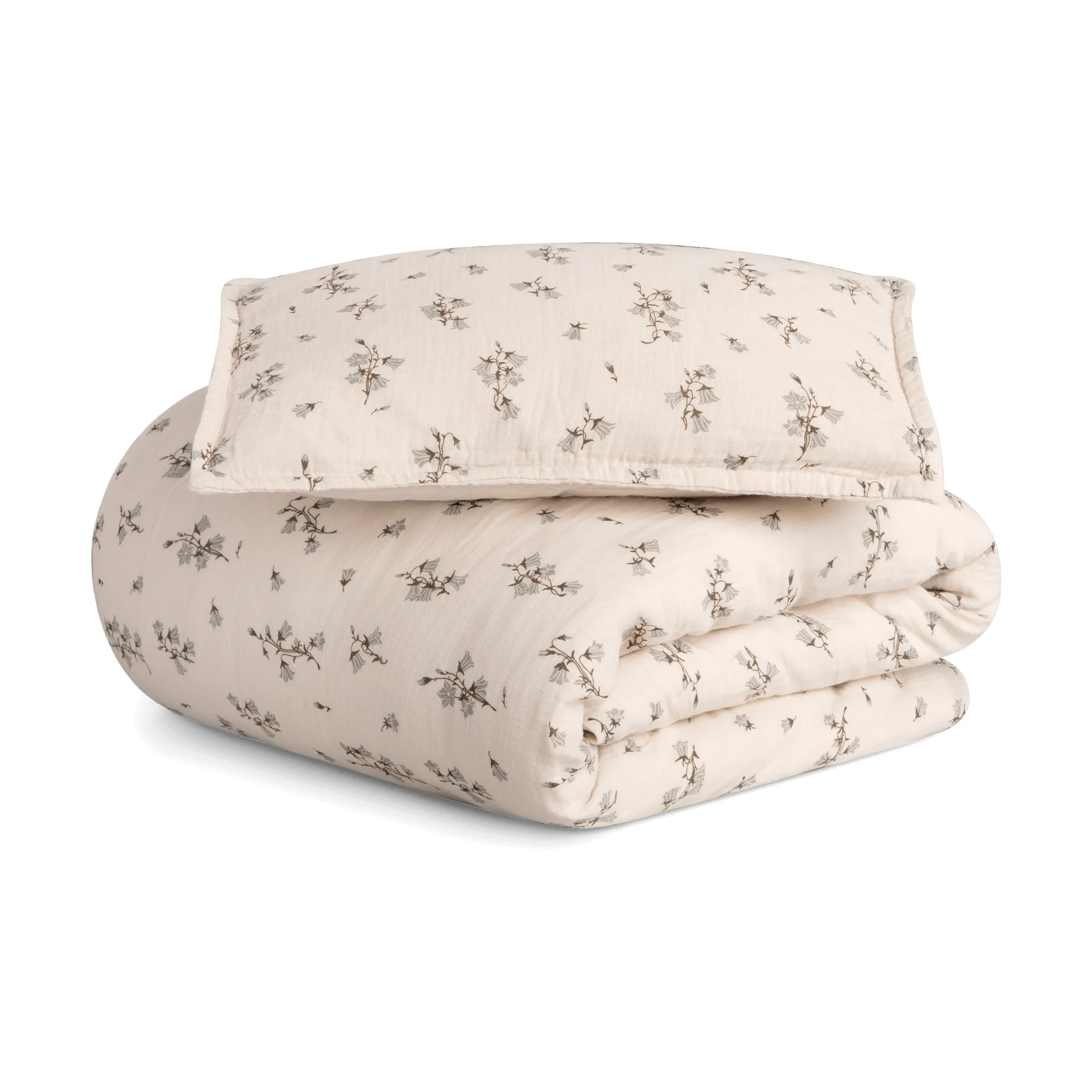 Bluebell Muslin bed set baby, 70x80 cm/28x35 cm Garbo&Friends