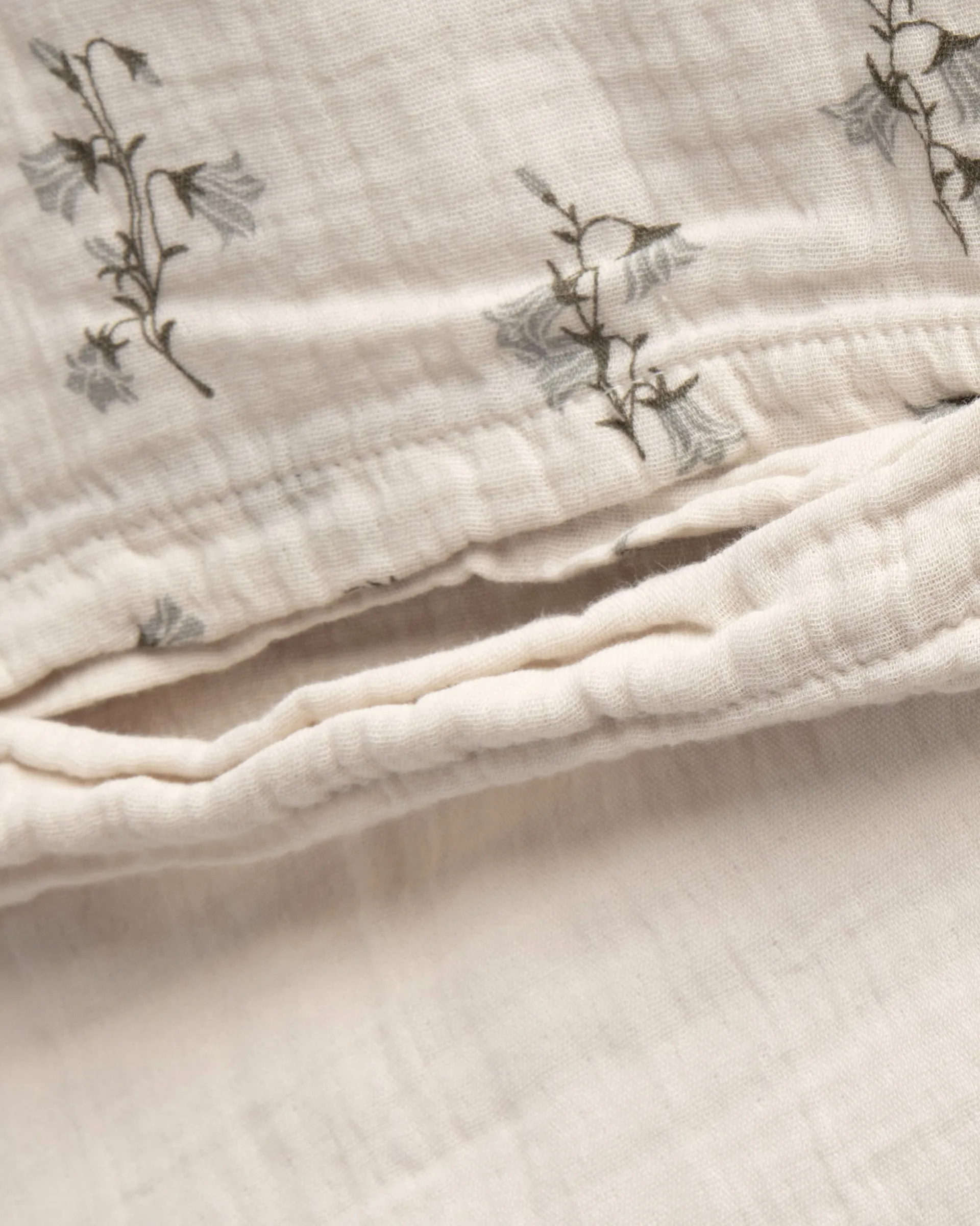 Bluebell Muslin bed set junior, 100x140 cm/40x60 cm Garbo&Friends