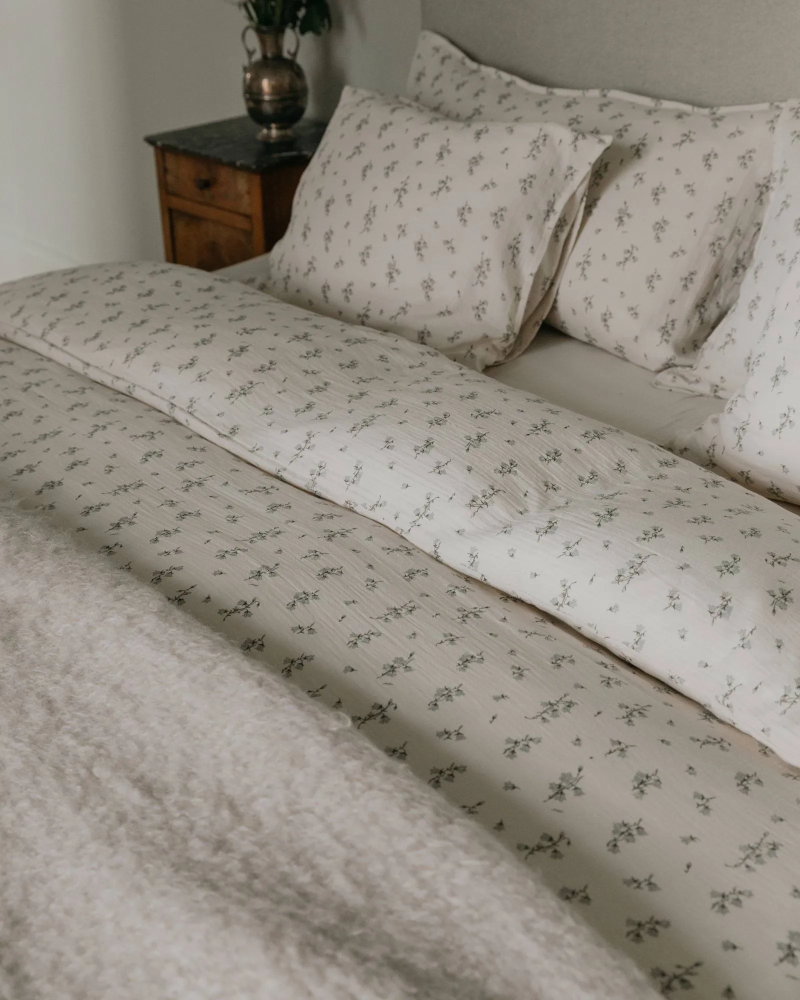 Bluebell Muslin duvet cover, 150x210 cm Garbo&Friends