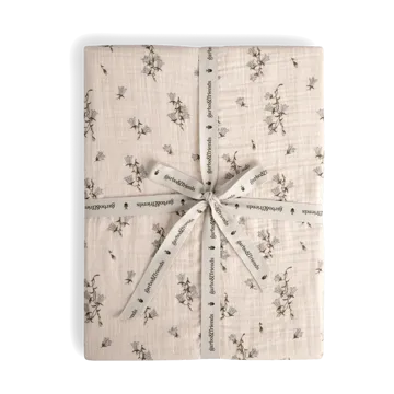 Bluebell Muslin fitted sheet - 140x200x30 cm - Garbo&Friends