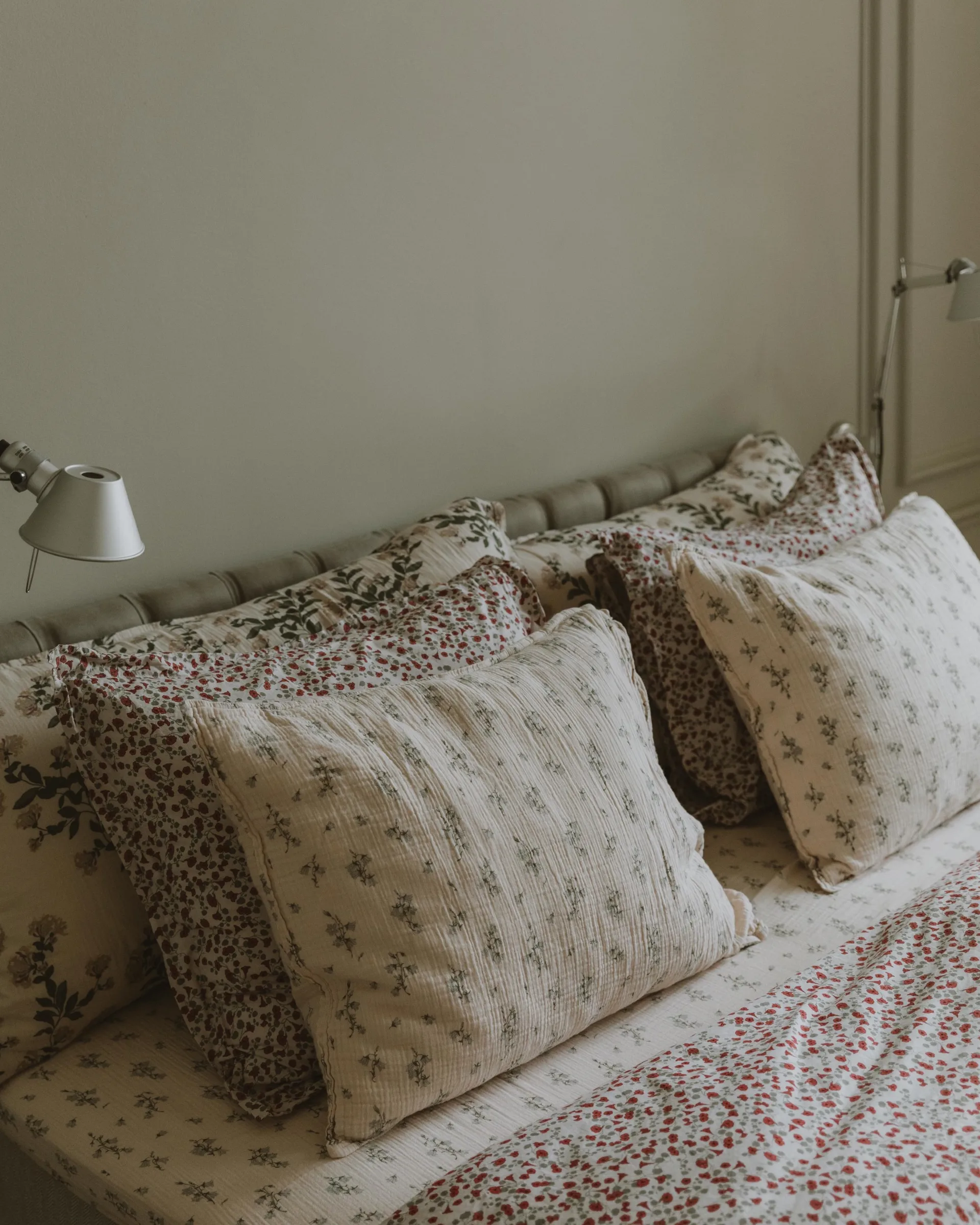 Bluebell Muslin pillowcase, 50x60 cm Garbo&Friends