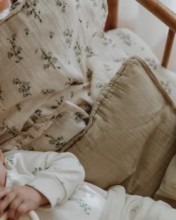 Bluebell Muslin pillowcase - 50x60 cm - Garbo&Friends