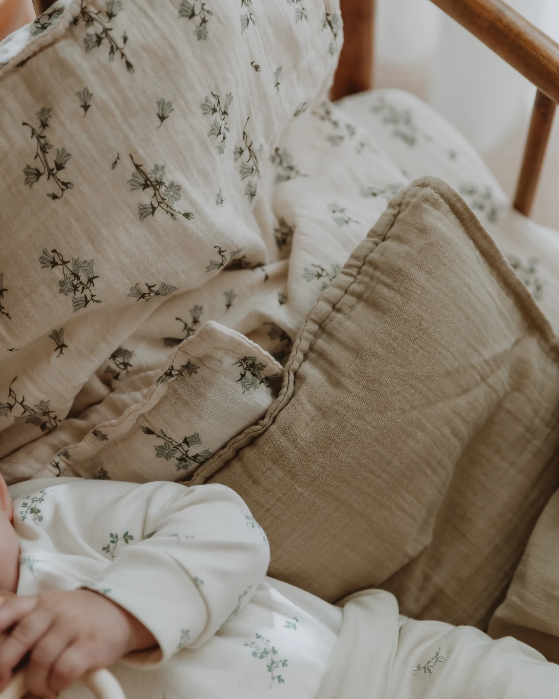 Bluebell Muslin pillowcase, 50x60 Garbo&Friends