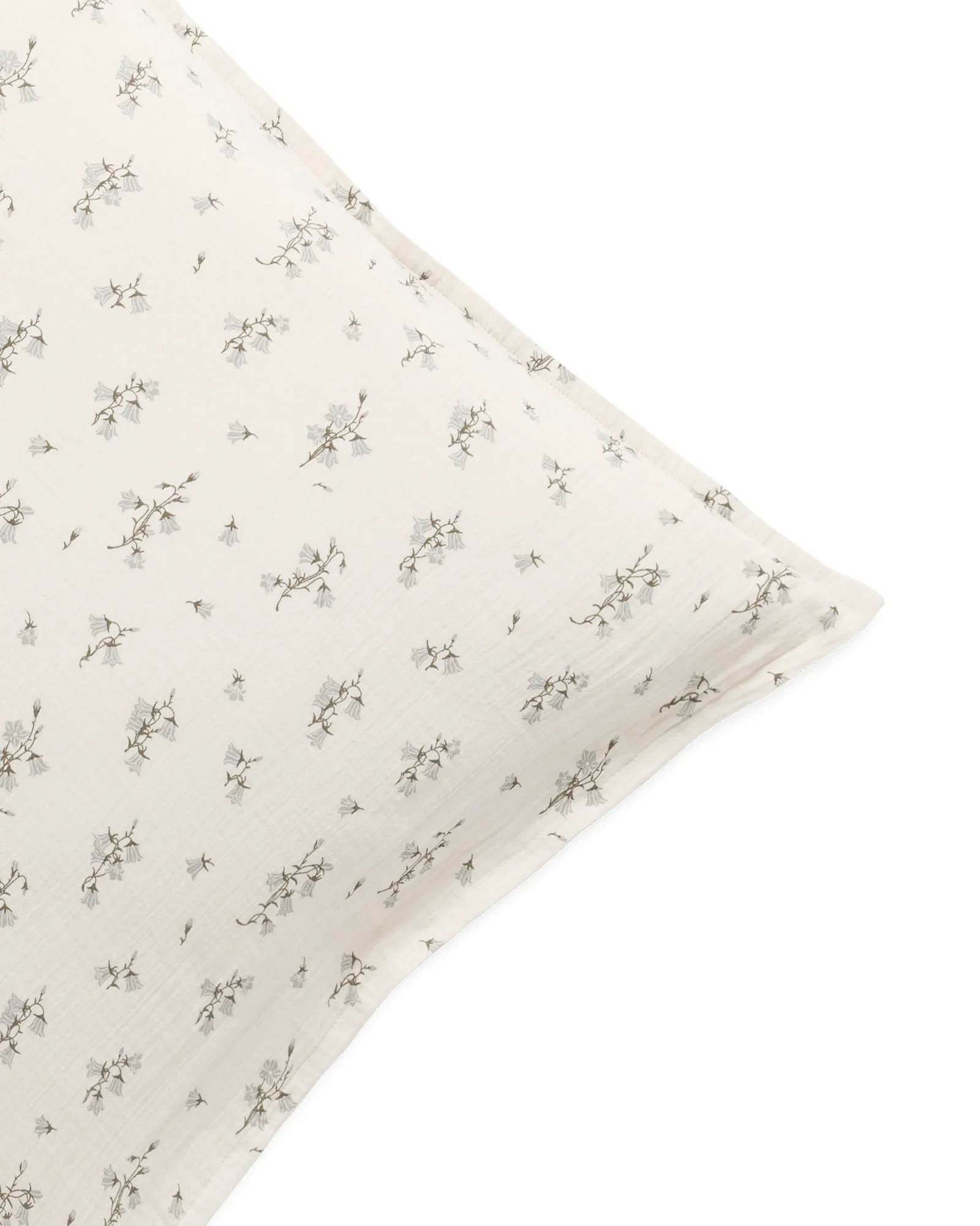 Bluebell Muslin pillowcase, 80x80 cm Garbo&Friends