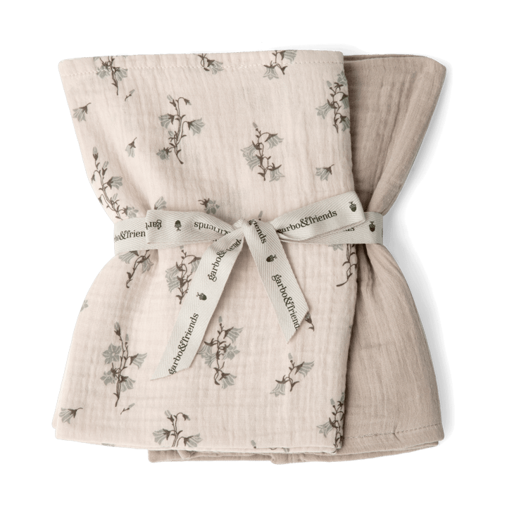 Bluebell Muslin small blanket 2 pieces - 60x60 cm - Garbo&Friends