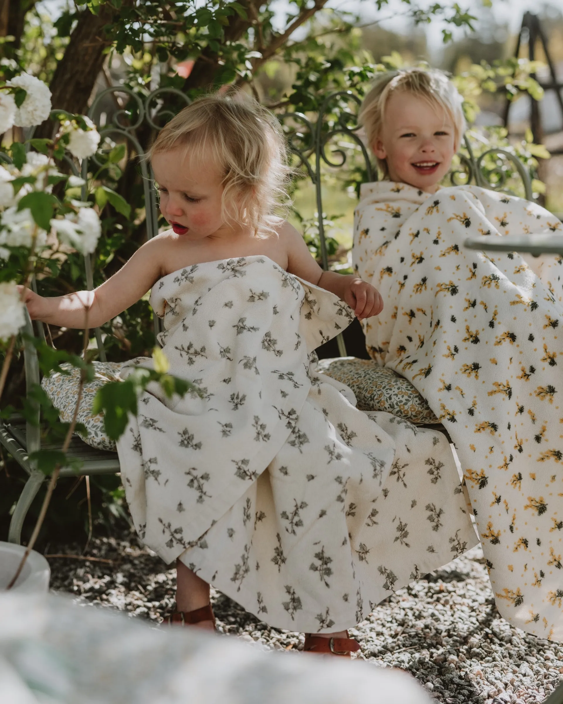 Bluebell Terry bath towel, 100x150 cm Garbo&Friends