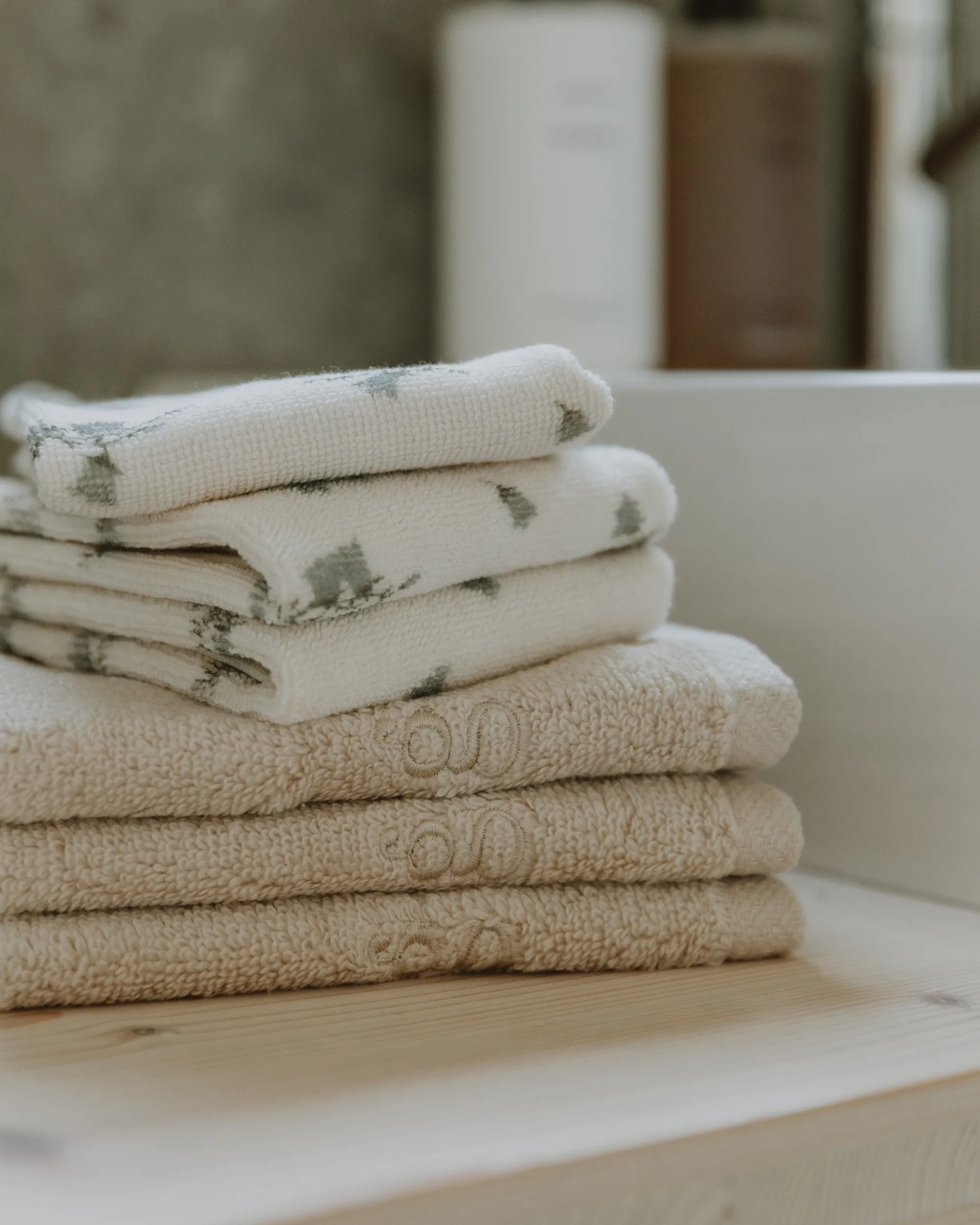 Bluebell Terry wash cloth 3-pack, 30x30 cm Garbo&Friends