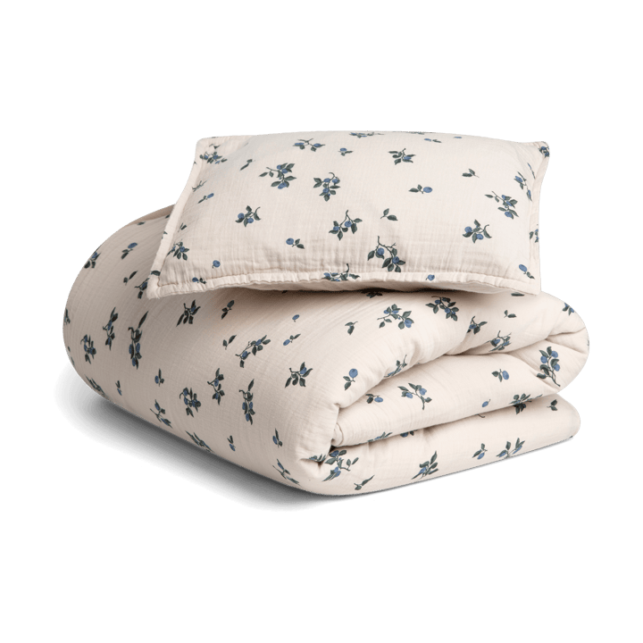 Blueberry Muslin bed set baby - 70x100 cm/40x45 cm - Garbo&Friends