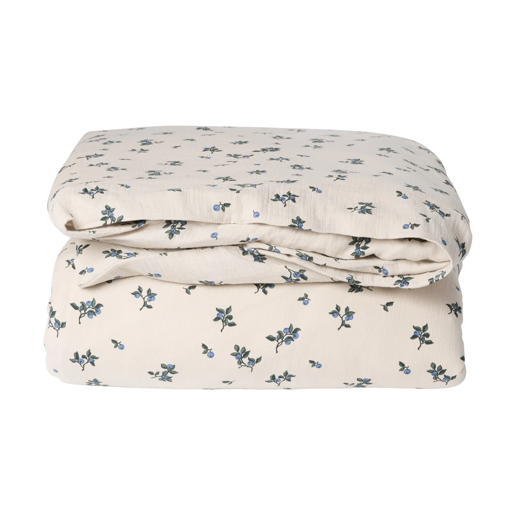 Blueberry muslin duvet cover, 140x200 cm Garbo&Friends