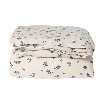Blueberry muslin duvet cover - 150x210 cm - Garbo&Friends