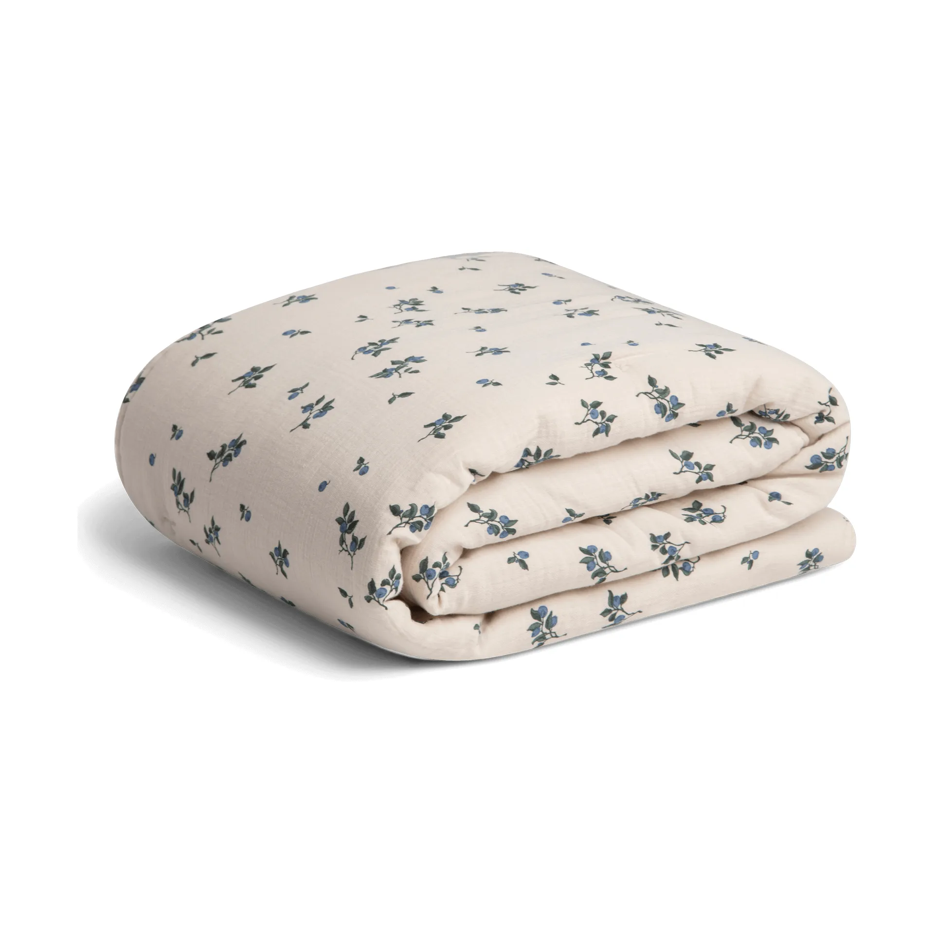 Blueberry Muslin padded blanket, 100x140 cm Garbo&Friends