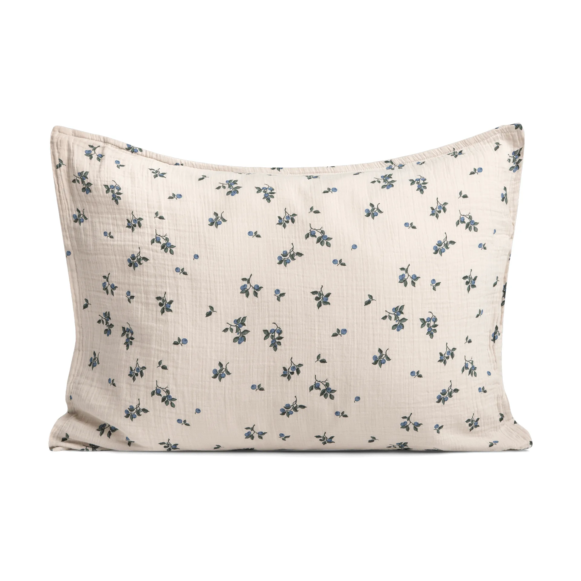 Blueberry Muslin pillowcase, 50x60 cm Garbo&Friends