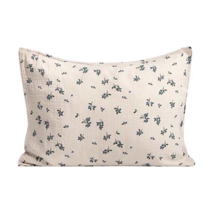 Blueberry Muslin pillowcase - 50x70 cm - Garbo&Friends