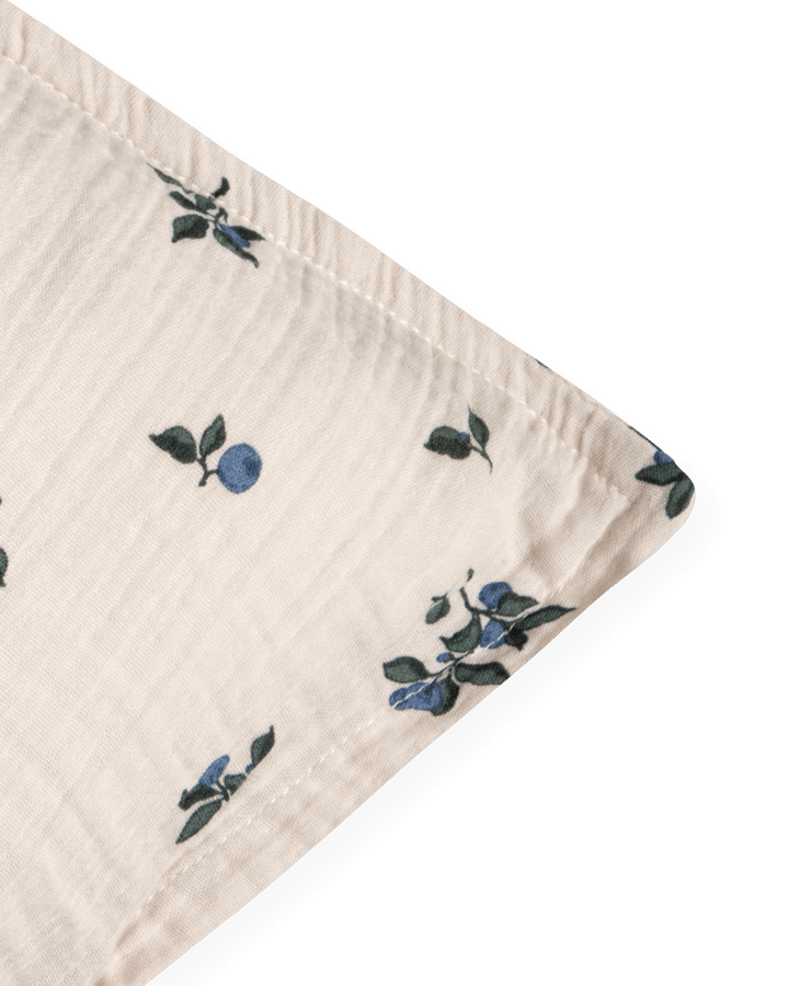 Blueberry Muslin pillowcase - 50x90 cm - Garbo&Friends