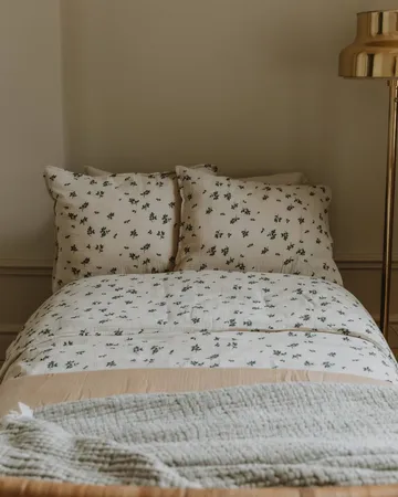 Blueberry Muslin pillowcase - 80x80 cm - Garbo&Friends