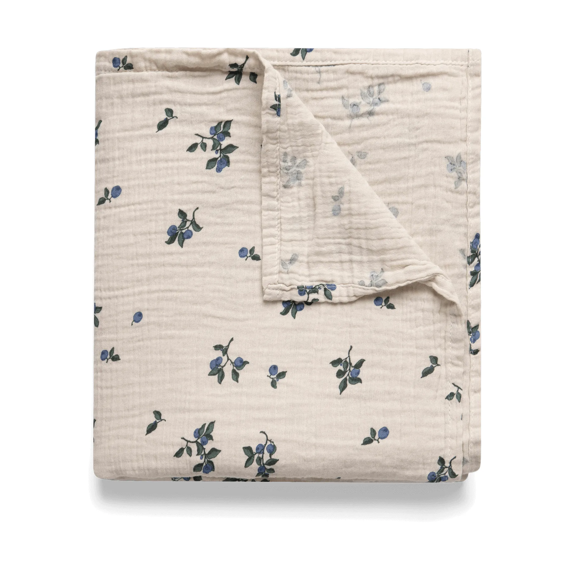 Blueberry Muslin Swaddle blanket, 110x110 cm Garbo&Friends