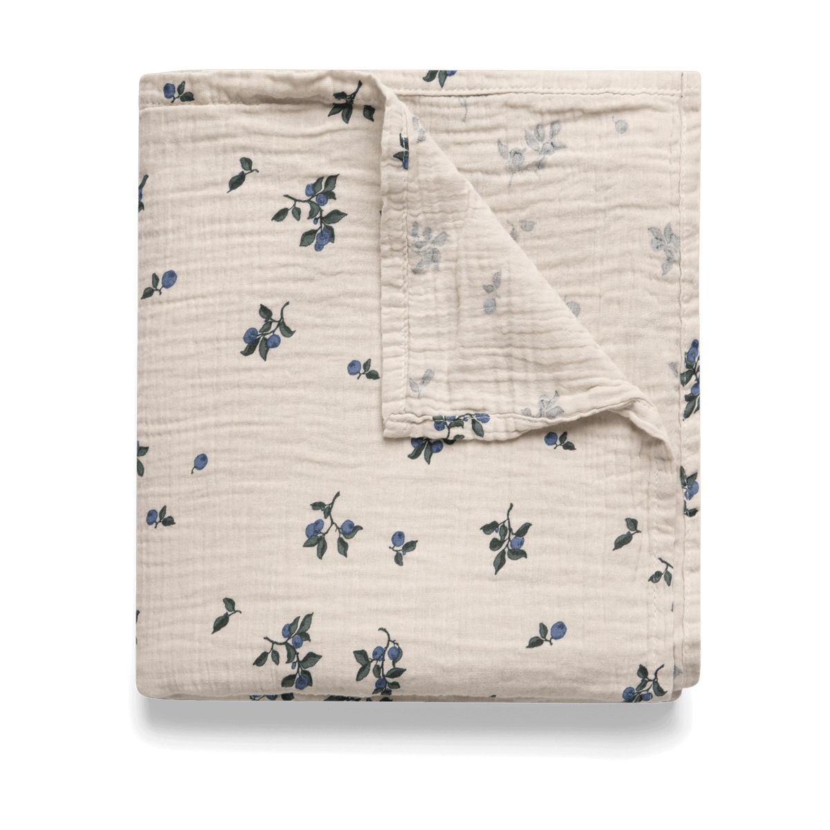 Garbo&Friends Blueberry Muslin Swaddle blanket 110x110 cm