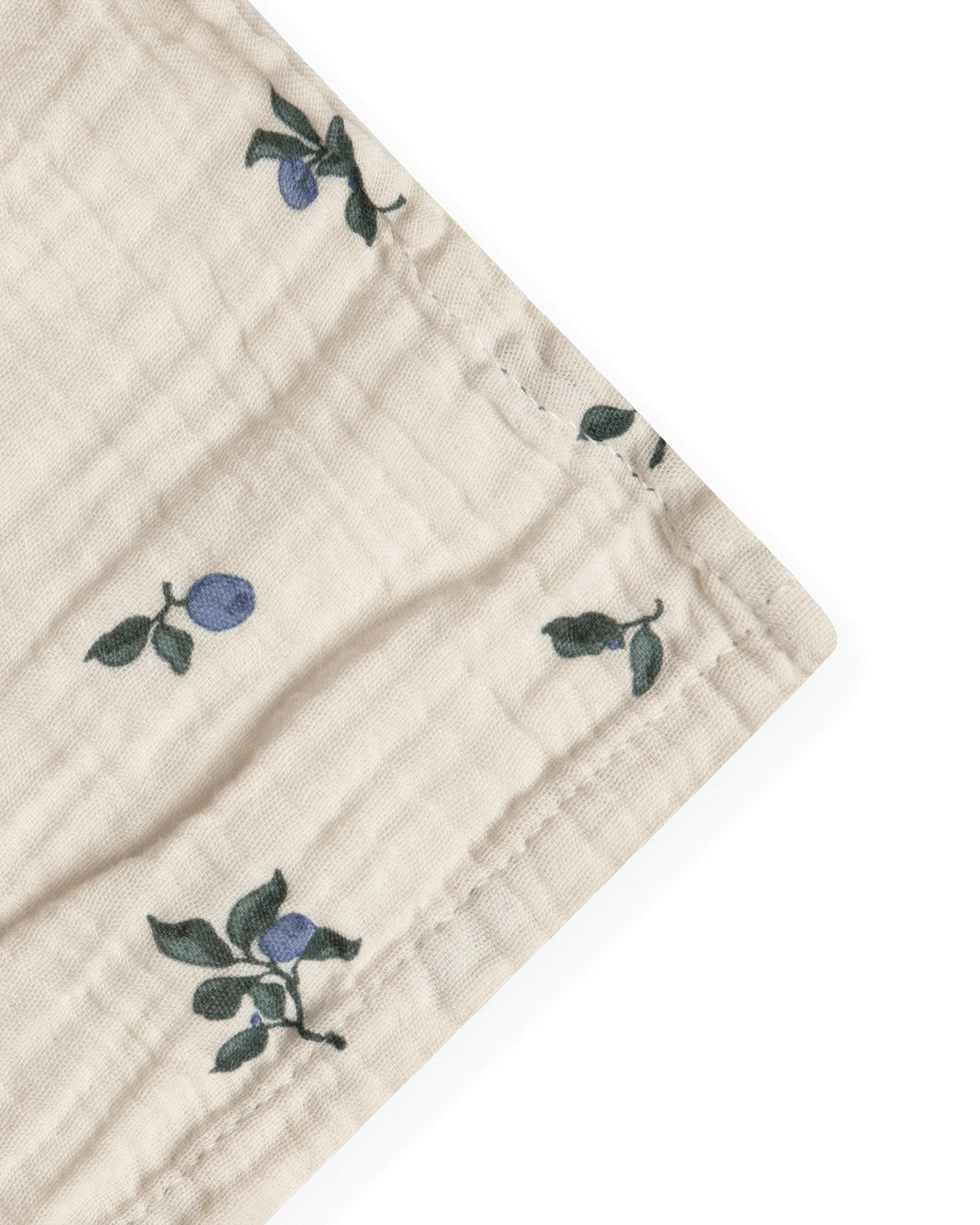 Blueberry Muslin Swaddle blanket, 110x110 cm Garbo&Friends