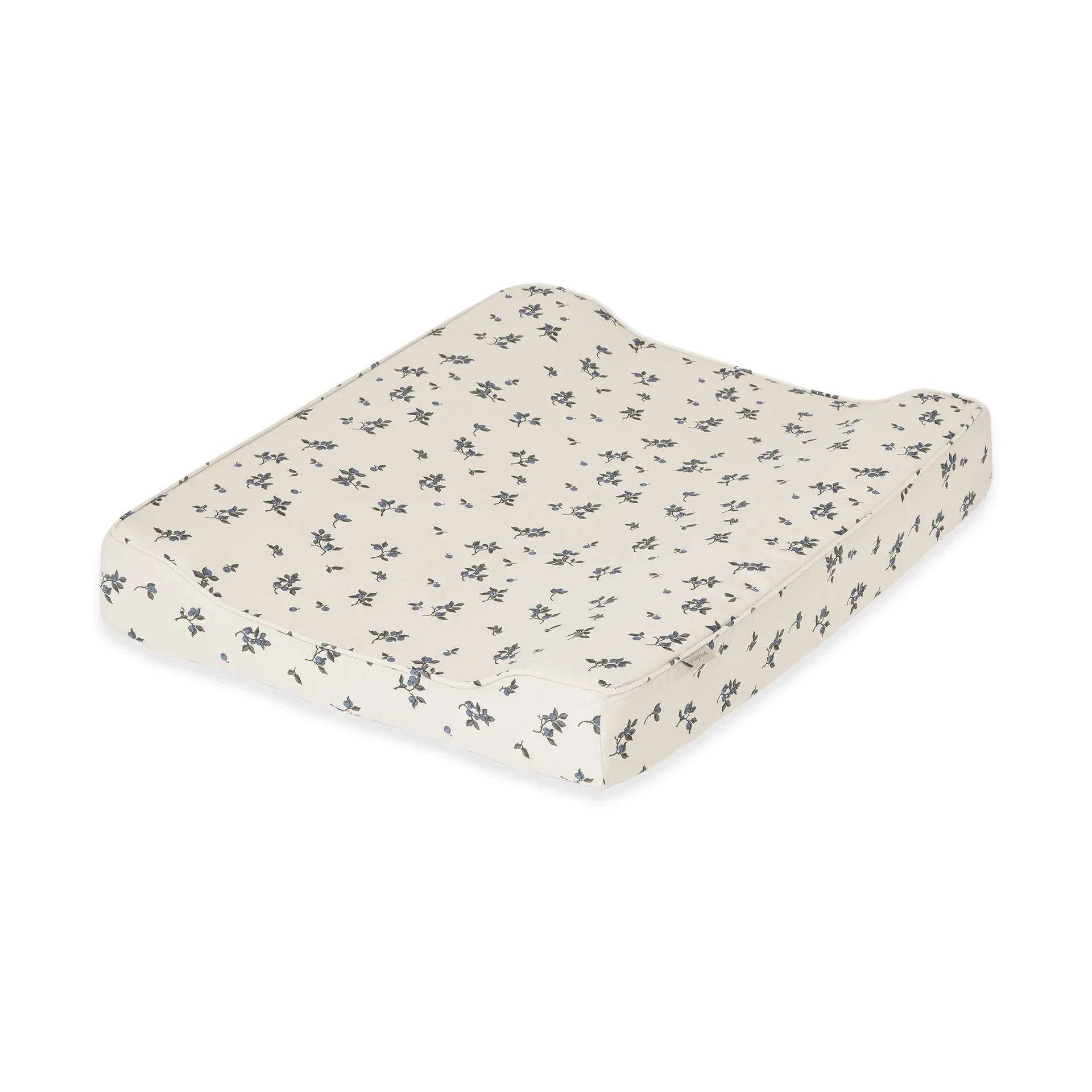 Blueberry satin quilted changing mat, 50x65x9 cm Garbo&Friends