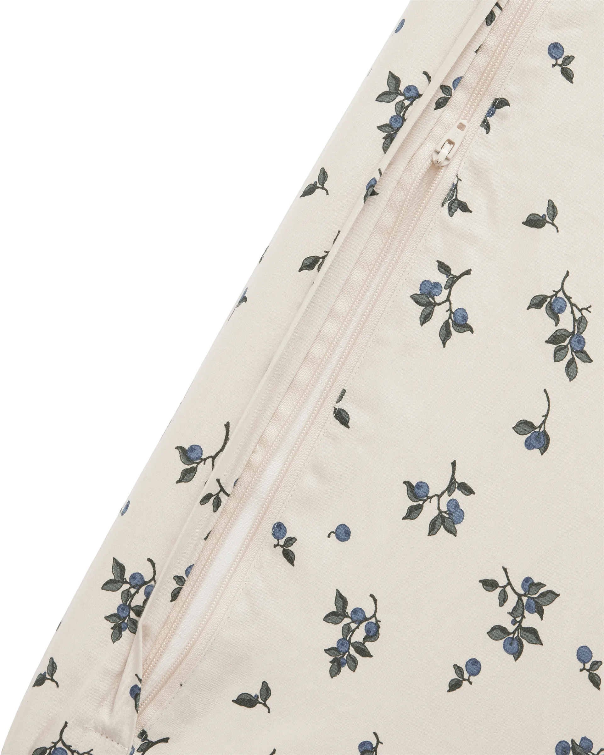 Blueberry satin quilted changing mat, 50x65x9 cm Garbo&Friends