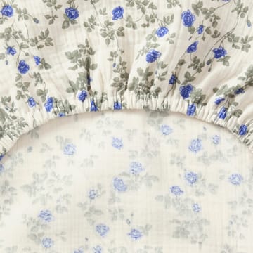 Dainty Muslin fitted sheet - 70x140x20 cm - Garbo&Friends