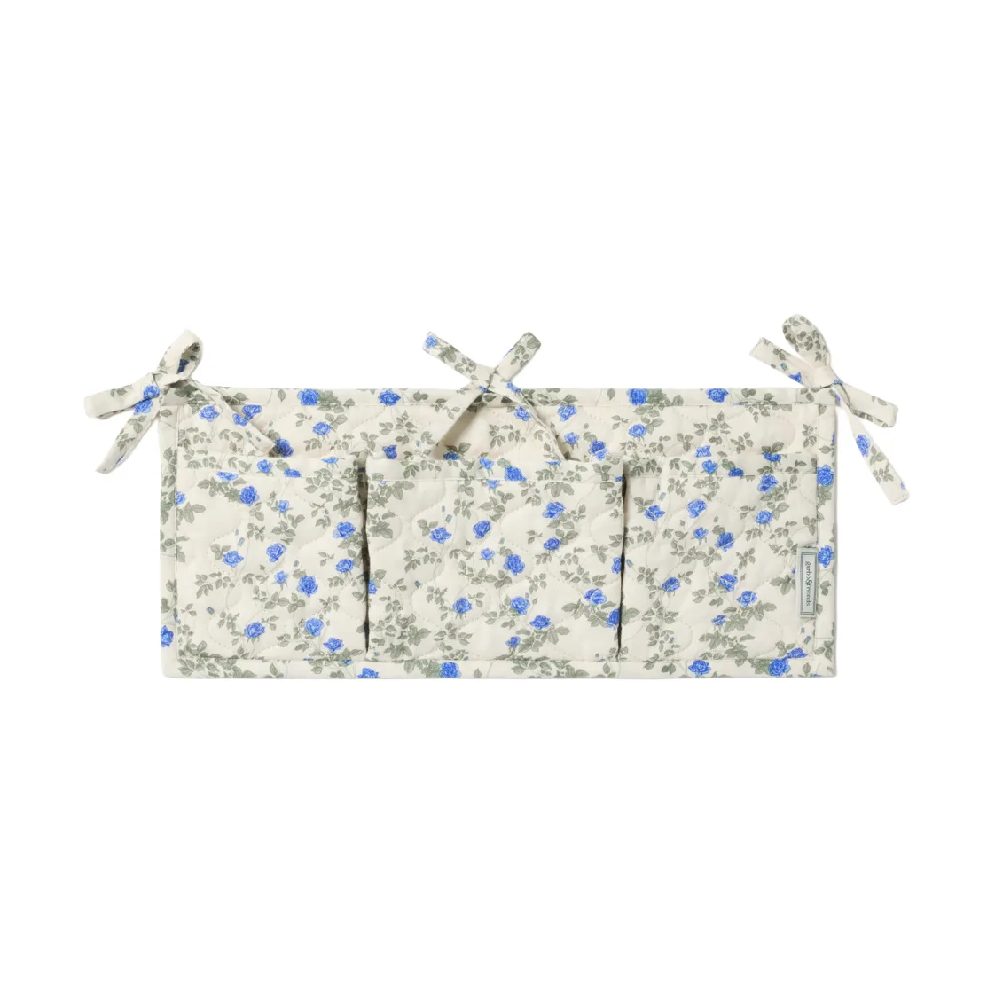 Garbo&Friends Dainty satin quilted bed pocket 18x43 cm