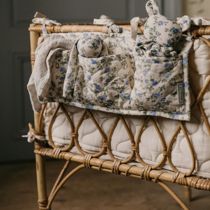 Dainty satin quilted bed pocket, 18x43 cm Garbo&Friends