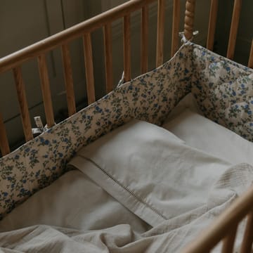 Dainty satin quilted crib bumper - 30x360 cm - Garbo&Friends