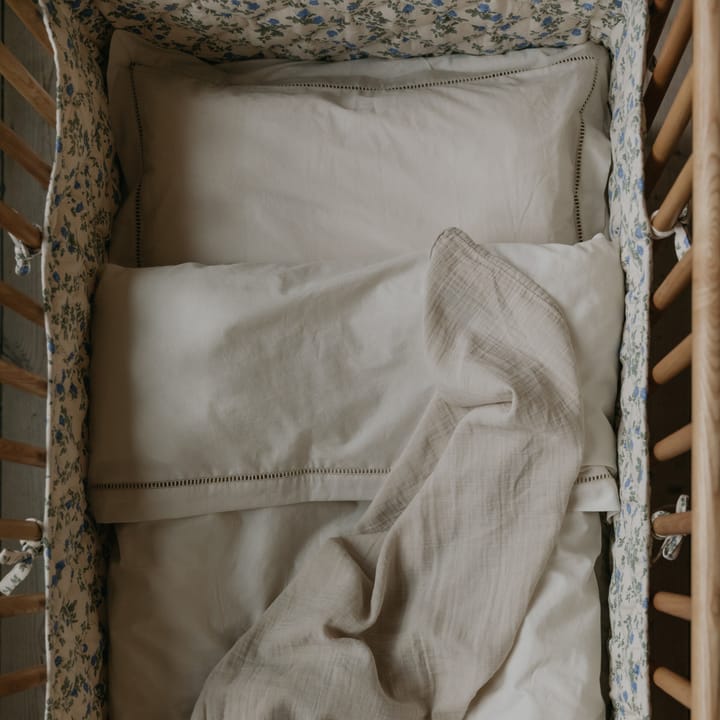 Dainty satin quilted crib bumper, 30x360 cm Garbo&Friends