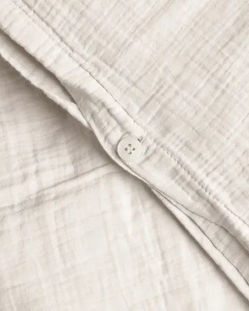 Eggshell Muslin duvet cover - 135x200 cm - Garbo&Friends