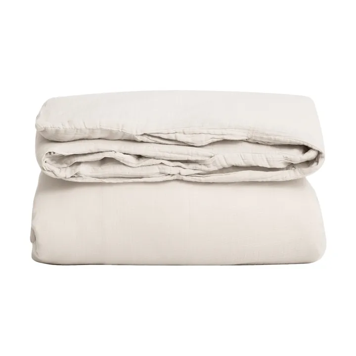 Eggshell Muslin duvet cover - 140x200 cm - Garbo&Friends