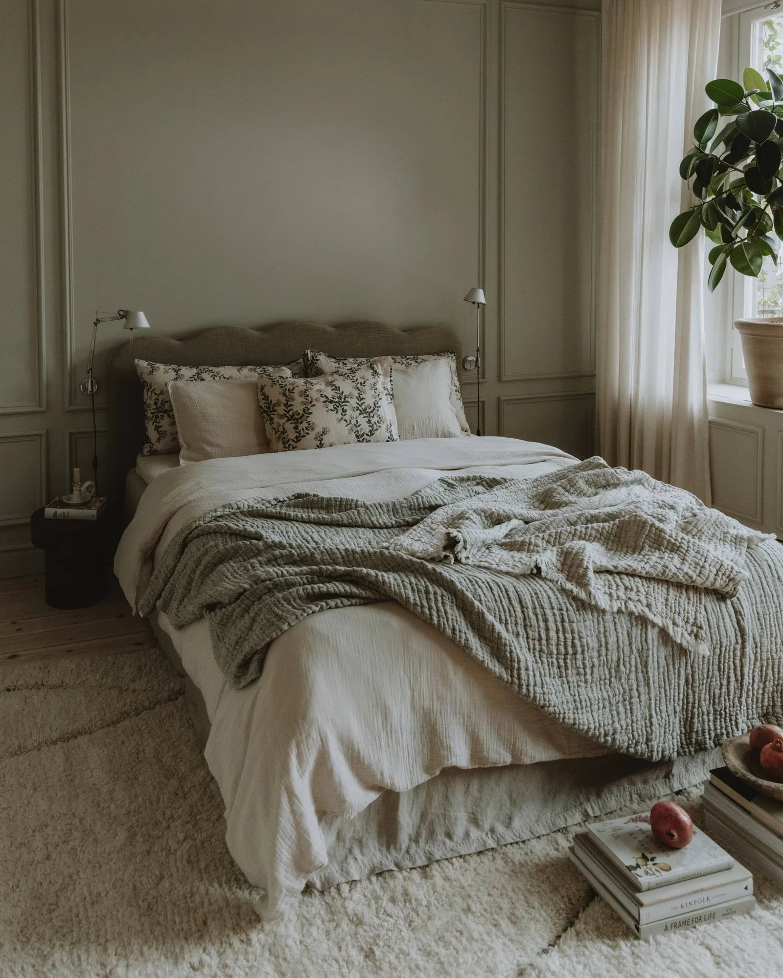 Eggshell Muslin duvet cover, 140x200 cm Garbo&Friends