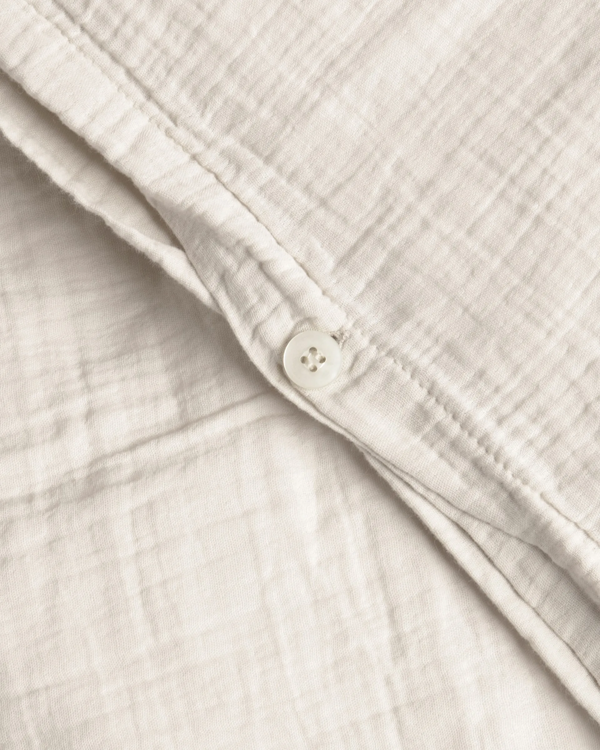 Eggshell Muslin duvet cover double, 220X220 cm Garbo&Friends